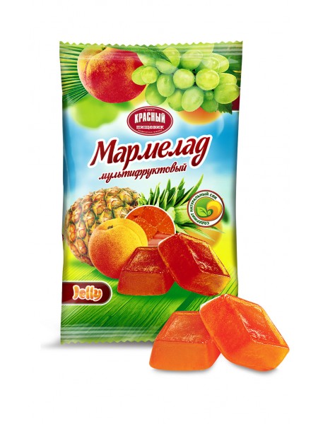 Мармелад фас. Мультифруктовый с соком 300г*16 Кр.Пищевик Мармелад фас. Мультифруктовый с соком 300г*16 Кр.Пищевик